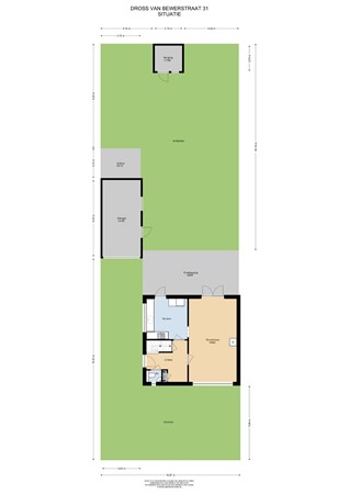 Floorplan - Dross Van Bewerstraat 31, 6171 JT Stein